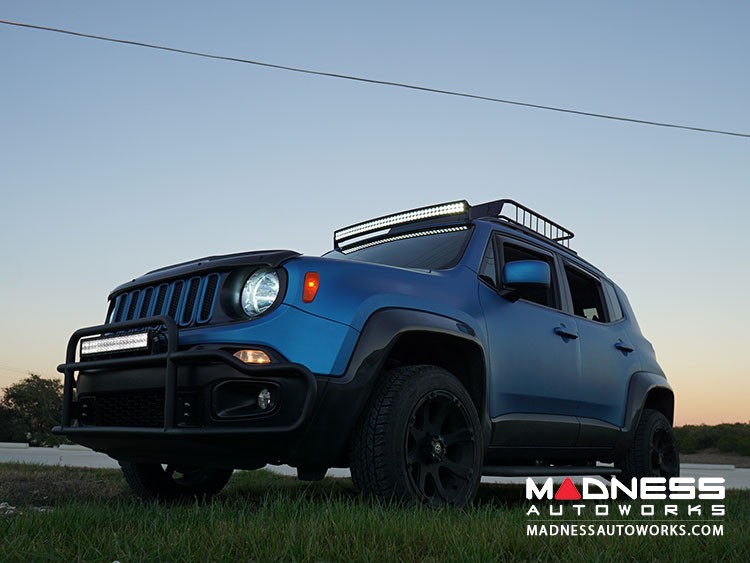 Jeep Renegade's Bolt On Front Bumper Bar w/ LED Lights by MADNESS! Jeep Renegade Forum